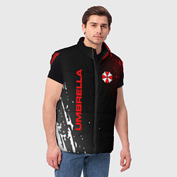 Мужской жилет Resident evil амбрелла, цвет: 3D-красный — фото 2