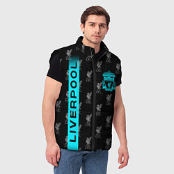 Мужской жилет Ливерпуль арт, цвет: 3D-черный — фото 2