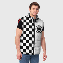 Мужской жилет Offspring punk, цвет: 3D-красный — фото 2