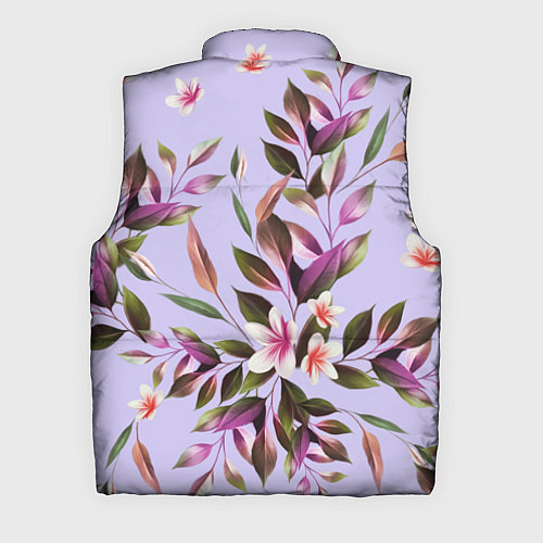 Мужской жилет Цветы Вересковый Сад / 3D-Красный – фото 2