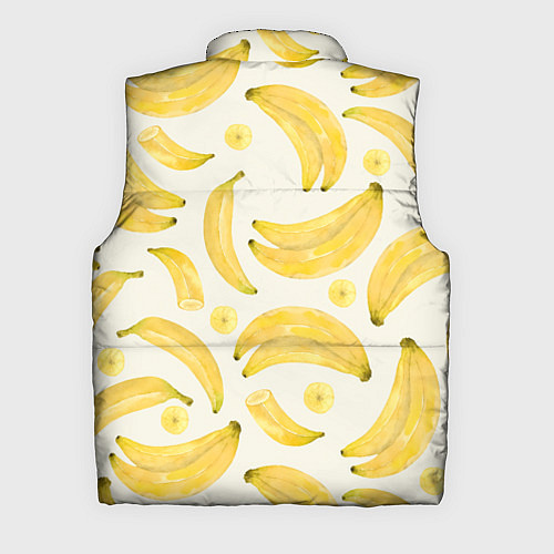 Мужской жилет Банановый Рай Лета / 3D-Красный – фото 2