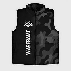 Мужской жилет Warframe Glitch на темном фоне, цвет: 3D-черный