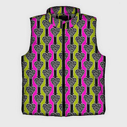 Мужской жилет Striped multicolored pattern Сердце