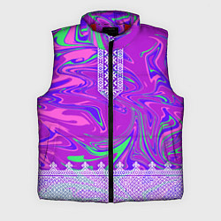 Мужской жилет Славянская рубаха с разводами