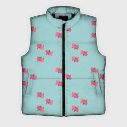 Мужской жилет Свинки, цвет: 3D-черный