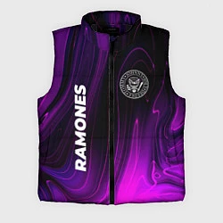 Мужской жилет Ramones Violet Plasma, цвет: 3D-черный