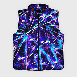 Мужской жилет Genshin Impact Шогун Райден осколки, цвет: 3D-красный