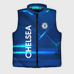 Мужской жилет Chelsea Синяя абстракция