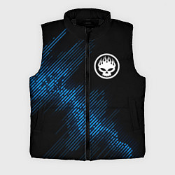 Мужской жилет The Offspring звуковая волна, цвет: 3D-черный