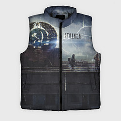 Мужской жилет STALKER Герб СССР В Припяти, цвет: 3D-черный
