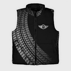 Мужской жилет Mini tire tracks, цвет: 3D-черный