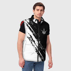 Мужской жилет Code geass краска, цвет: 3D-красный — фото 2