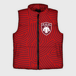 Мужской жилет AEK Athens отпечатки, цвет: 3D-красный