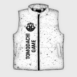 Мужской жилет Tomodachi Game glitch на светлом фоне: по-вертикал, цвет: 3D-черный