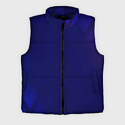 Мужской жилет Темно синий фон, цвет: 3D-черный