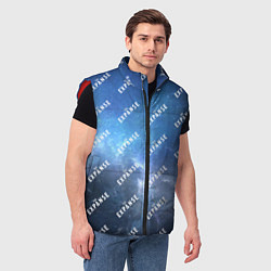 Мужской жилет The Expanse pattern, цвет: 3D-красный — фото 2