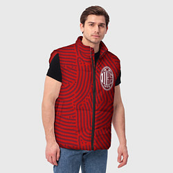 Мужской жилет AC Milan отпечатки, цвет: 3D-красный — фото 2