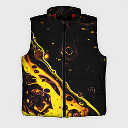 Мужской жилет Золотая вода, цвет: 3D-красный