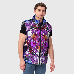 Мужской жилет Ледяной треугольник, цвет: 3D-светло-серый — фото 2