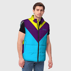 Мужской жилет FIRM как в 80х, цвет: 3D-светло-серый — фото 2