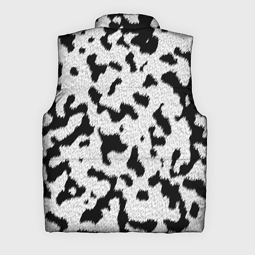 Мужской жилет Далматин - текстура / 3D-Красный – фото 2