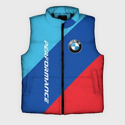 Мужской жилет Bmw - m colors, цвет: 3D-черный