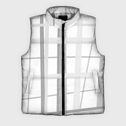 Мужской жилет Светлая серая клетка, цвет: 3D-светло-серый
