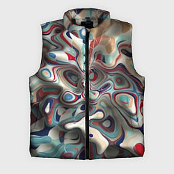 Мужской жилет Сгусток красок, цвет: 3D-черный