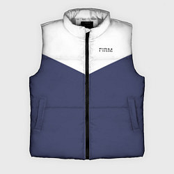 Мужской жилет FIRM бело-синий