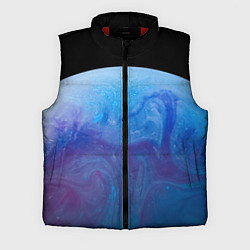 Мужской жилет Часть красочной планеты и космос, цвет: 3D-красный
