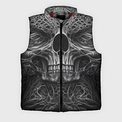 Мужской жилет Череп в стиле Гигера, цвет: 3D-красный