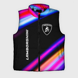 Мужской жилет Lamborghini speed lights, цвет: 3D-черный