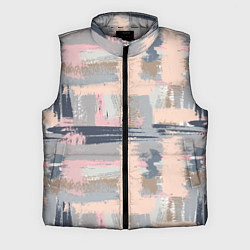 Мужской жилет Абстрактная пастель, цвет: 3D-светло-серый