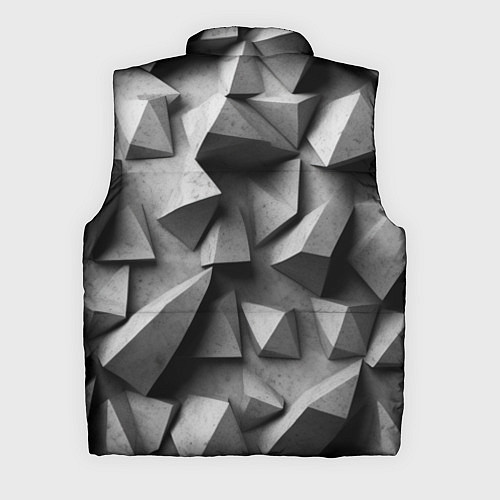 Мужской жилет Белокаменный паттерн / 3D-Красный – фото 2