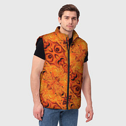 Мужской жилет Огненный идол, цвет: 3D-черный — фото 2