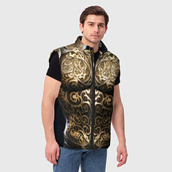 Мужской жилет Железный воин, цвет: 3D-черный — фото 2