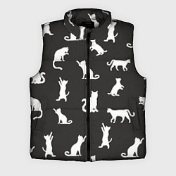 Мужской жилет White cats