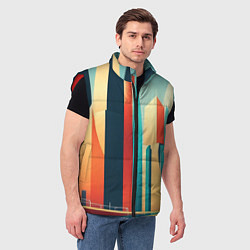 Мужской жилет Дневной трафик, цвет: 3D-красный — фото 2
