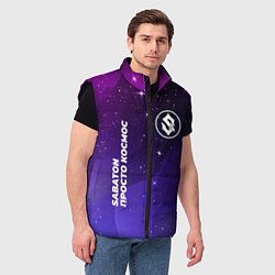 Мужской жилет Sabaton просто космос, цвет: 3D-черный — фото 2