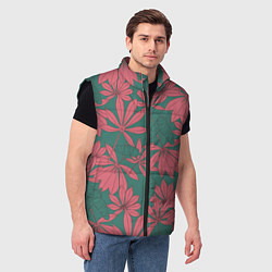 Мужской жилет Pink nature, цвет: 3D-черный — фото 2