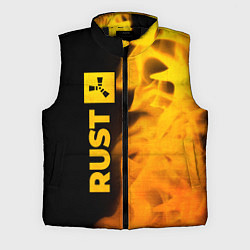 Мужской жилет Rust - gold gradient: по-вертикали, цвет: 3D-черный