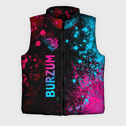Мужской жилет Burzum - neon gradient: по-вертикали, цвет: 3D-черный