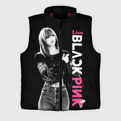 Мужской жилет Blackpink Beautiful Lisa, цвет: 3D-красный