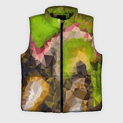 Мужской жилет Green brown pattern