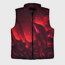 Мужской жилет Красные огоньки абстракция, цвет: 3D-красный