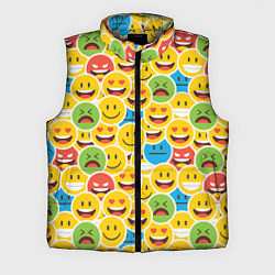 Мужской жилет Интернет эмоции, цвет: 3D-светло-серый