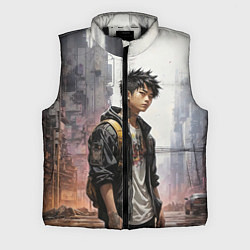 Мужской жилет Местный хулиган, цвет: 3D-черный