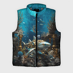 Мужской жилет Механическая акула