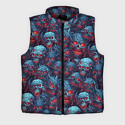 Мужской жилет Monster skulls pattern