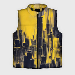 Мужской жилет Большой нарисованный город